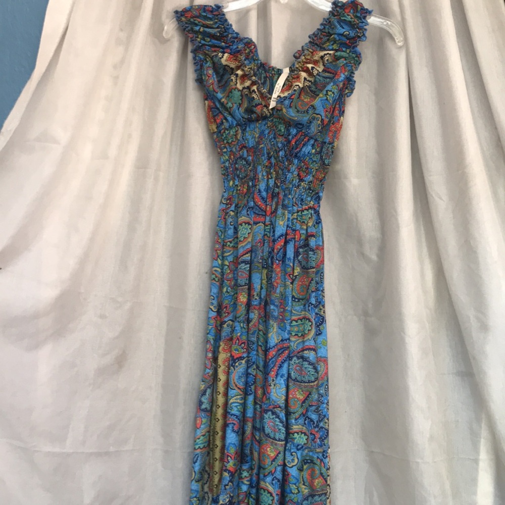 ETC blue dress